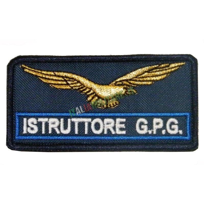 Patch Guardie Giurate Blu da Istruttore GPG