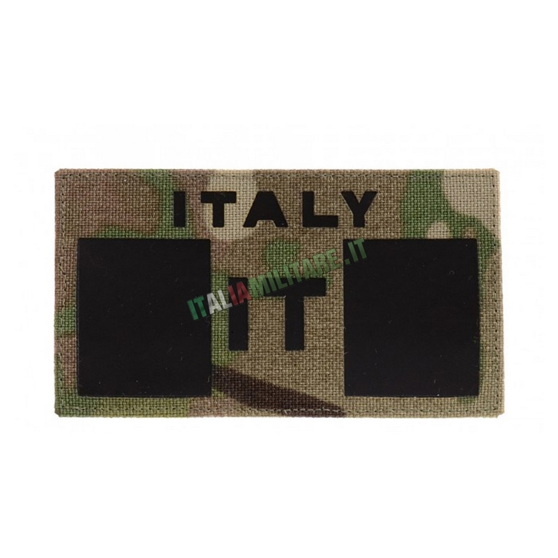 Patch Bandiera Italia - IT Infrarossi IR Riflettente