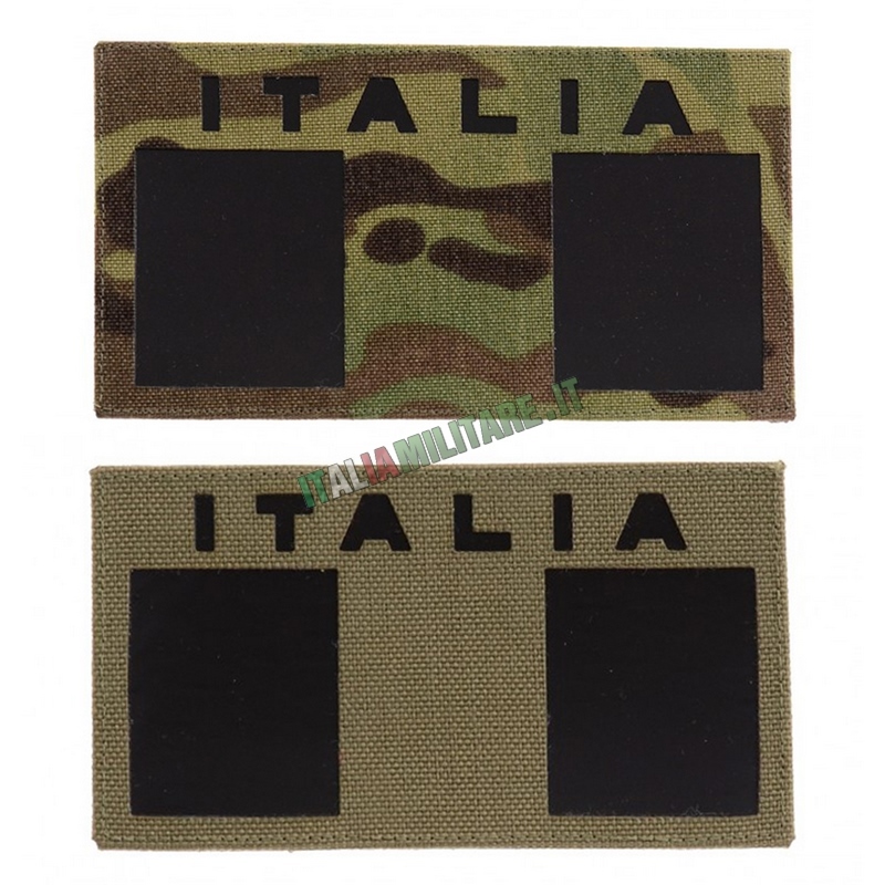 Patch Bandiera Italia Infrarossi IR Riflettente