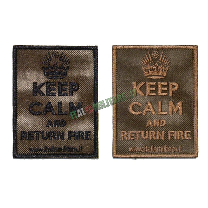 Patch KEEP CALM and Return Fire