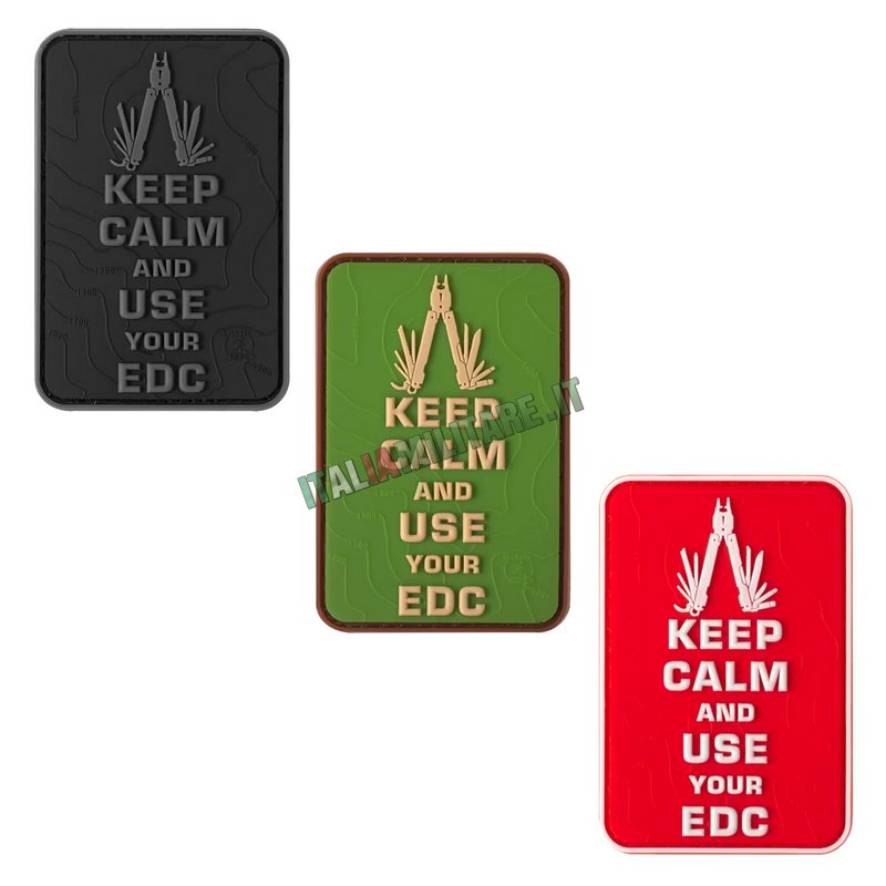 Patch Keep Calm and Use Your EDC In Pvc