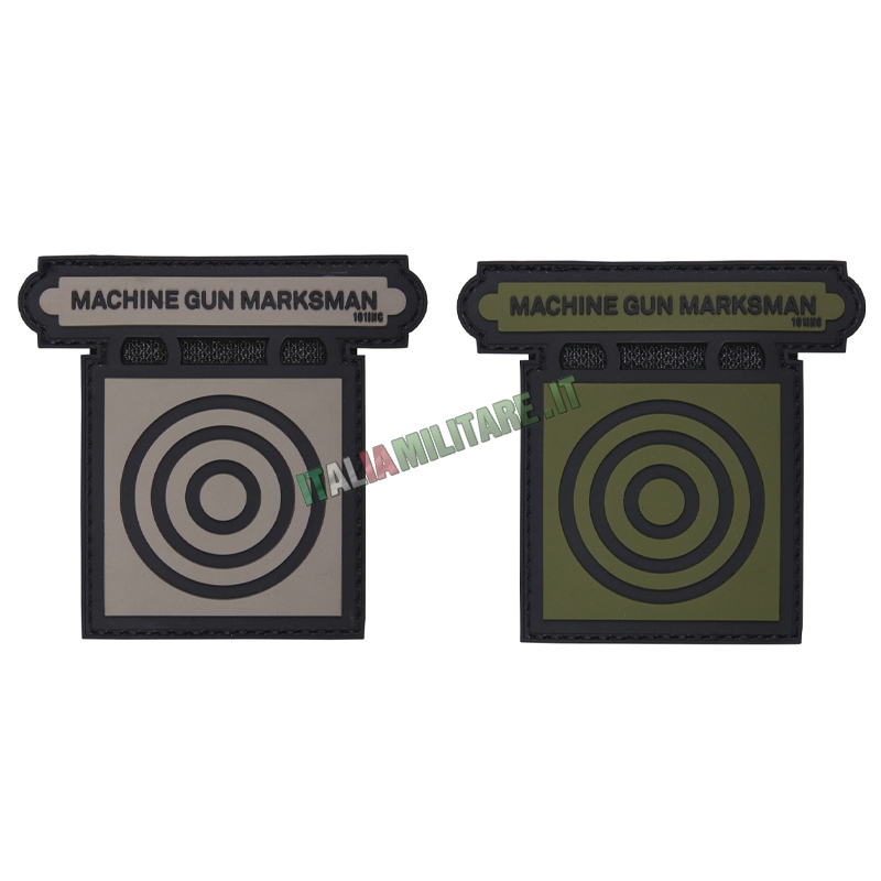 Patch Machine Gun Marksman Brevetto in Pvc