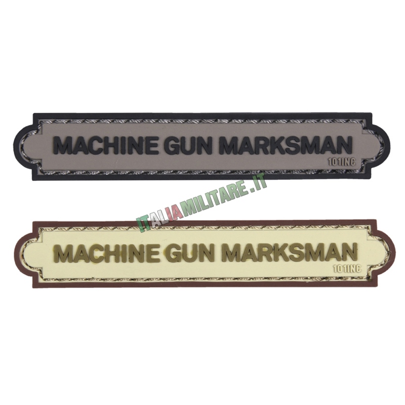 Patch Machine Gun Marksman in Pvc