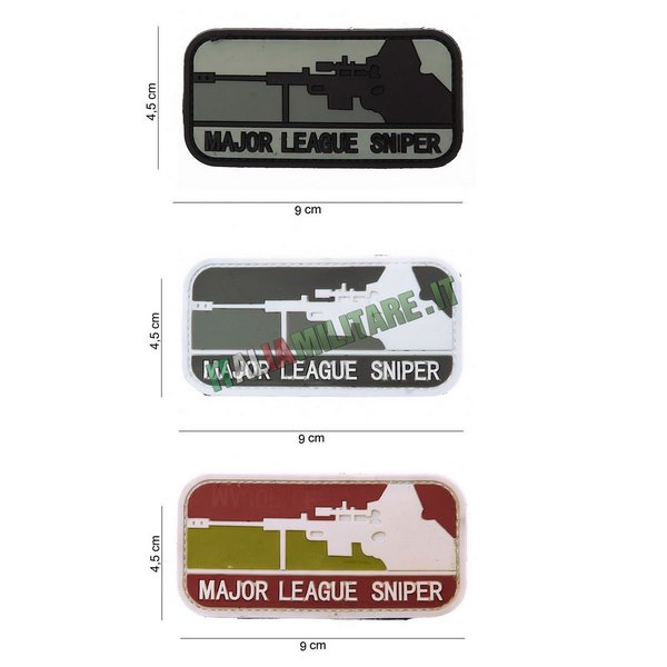Patch Major League Sniper in Pvc