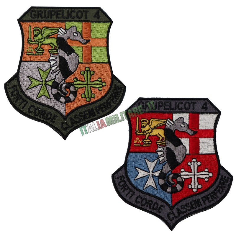 Patch 4° GRUPELICOT Marina Militare