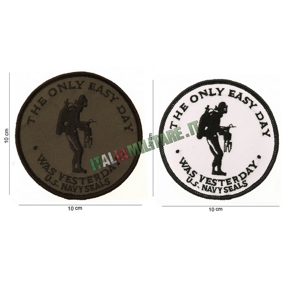 Patch Navy Seals - the only easy day was yesterday