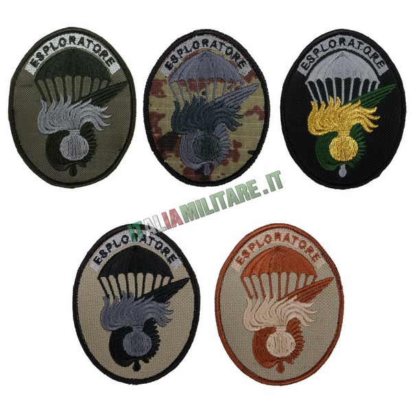 Patch Carabinieri Paracadutisti - Esploratore
