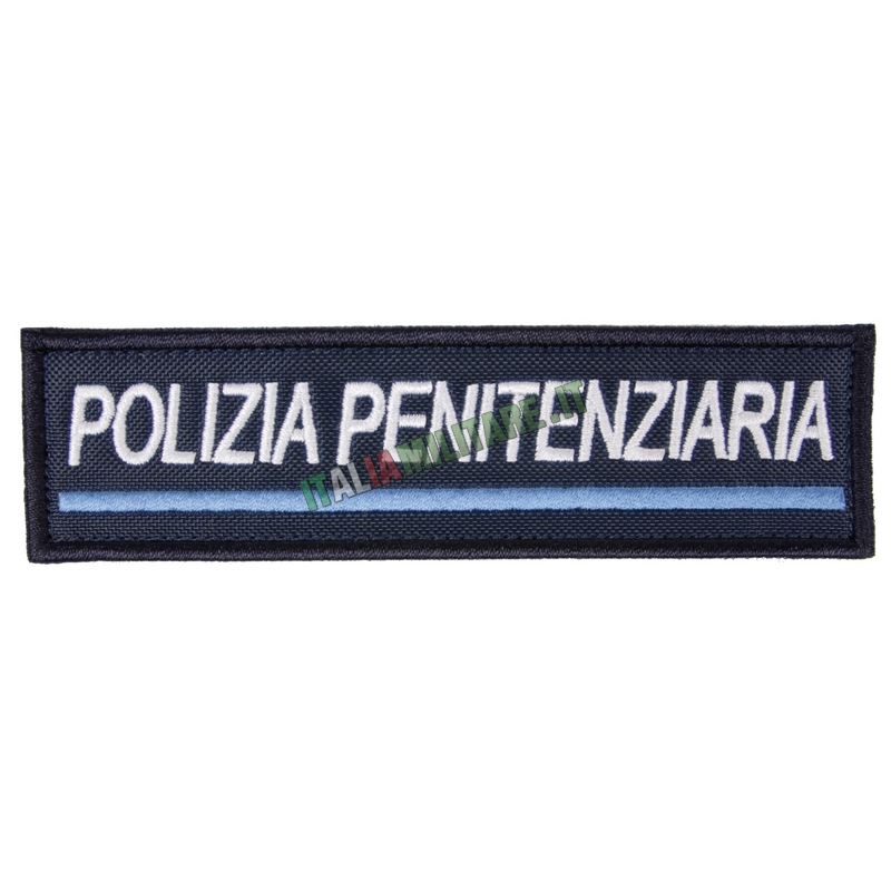 Patch Polizia Penitenziaria Rettangolare Blu