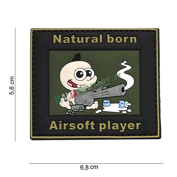 Patch Natural Airsioft Player in Pvc