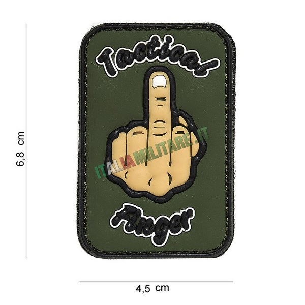 Patch Tactical Finger in Pvc