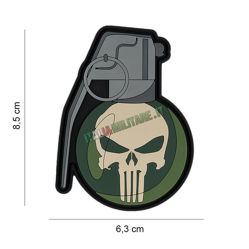 Patch Punisher Granata in PVC