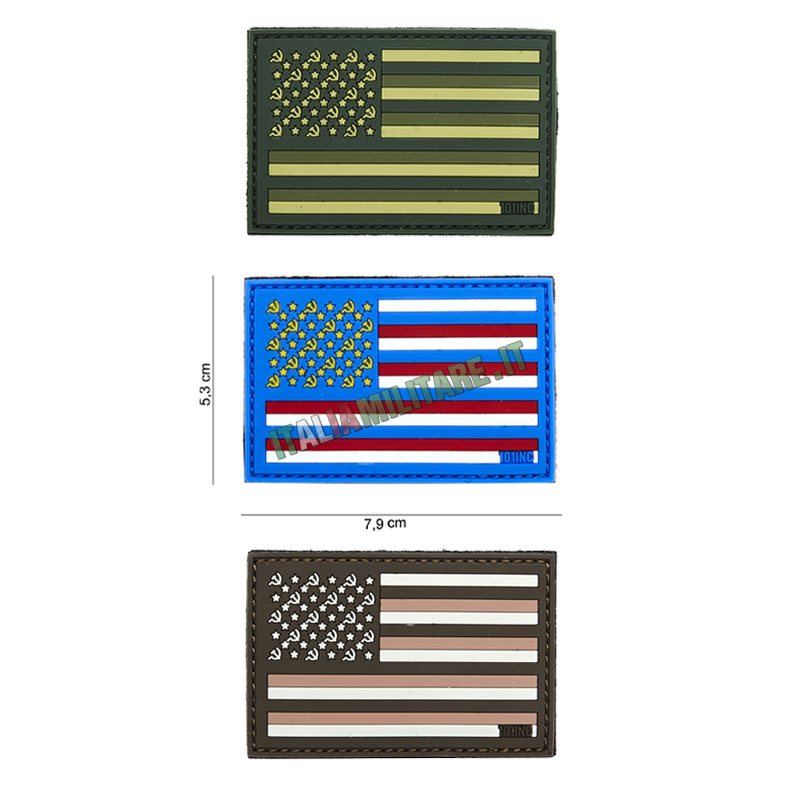 Patch USA Comuinista in Pvc