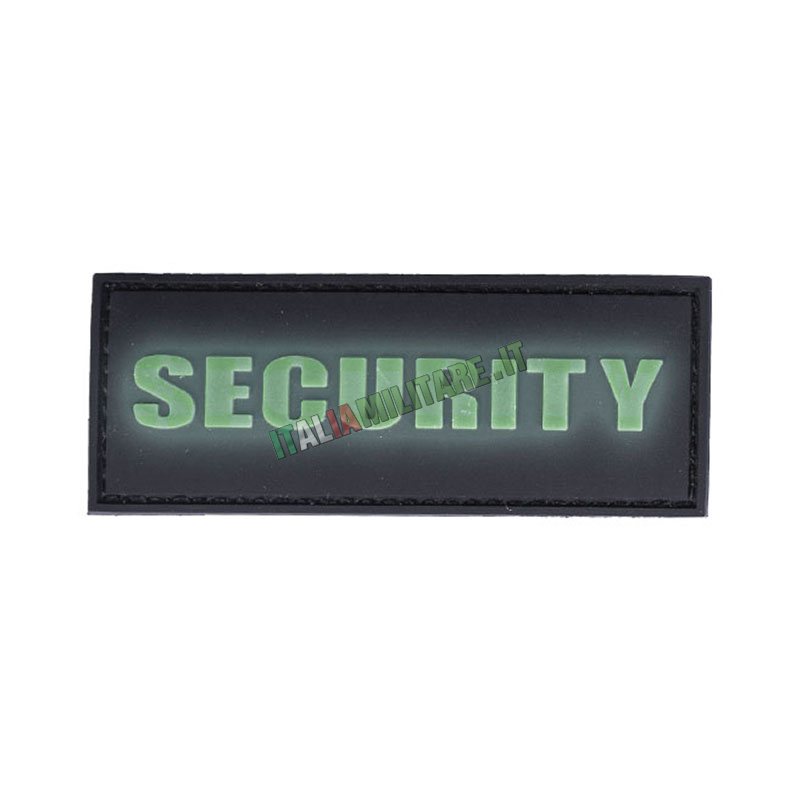 Patch SECURITY Sicurezza in Pvc Fluorescente