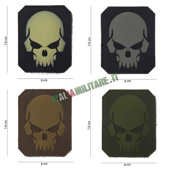 Patch Teschio Pirati in Pvc