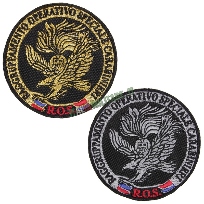 Patch ROS Carabinieri Ricamata - Raggruppamento Operativo Speciale