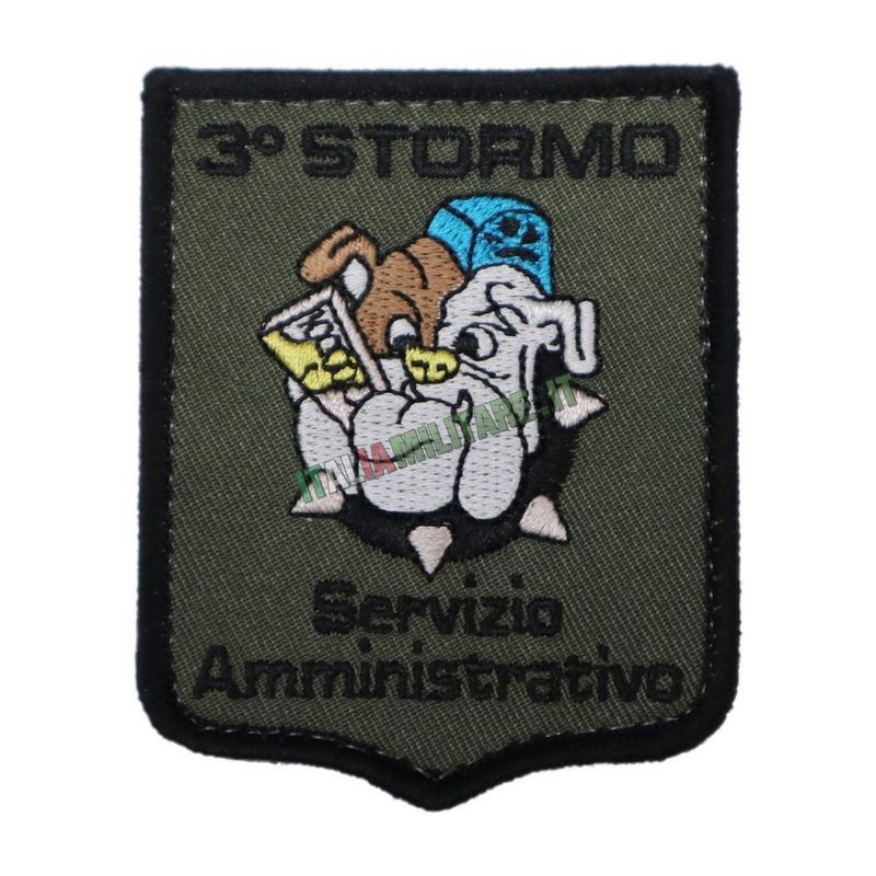 Patch Servizio Amministrativo 3° Stormo Aeronautica Militare