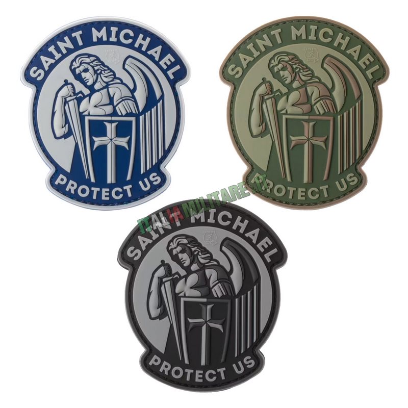Patch Saint Michael Protect Us In Pvc