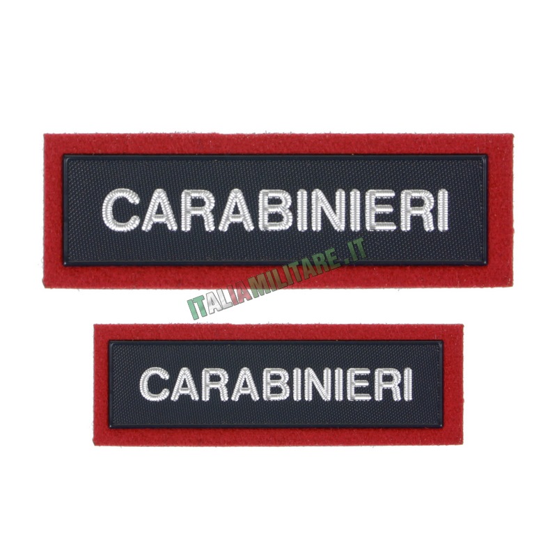 Patch Carabinieri in Fibra