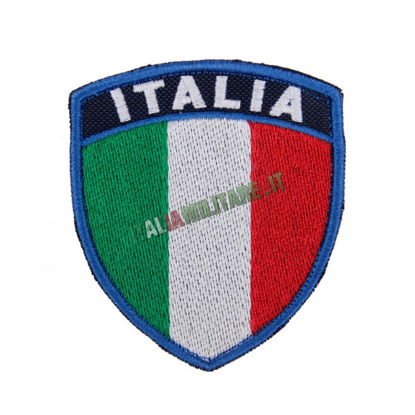 Patch Scudetto ITALIA Blu per Ginnica Esercito
