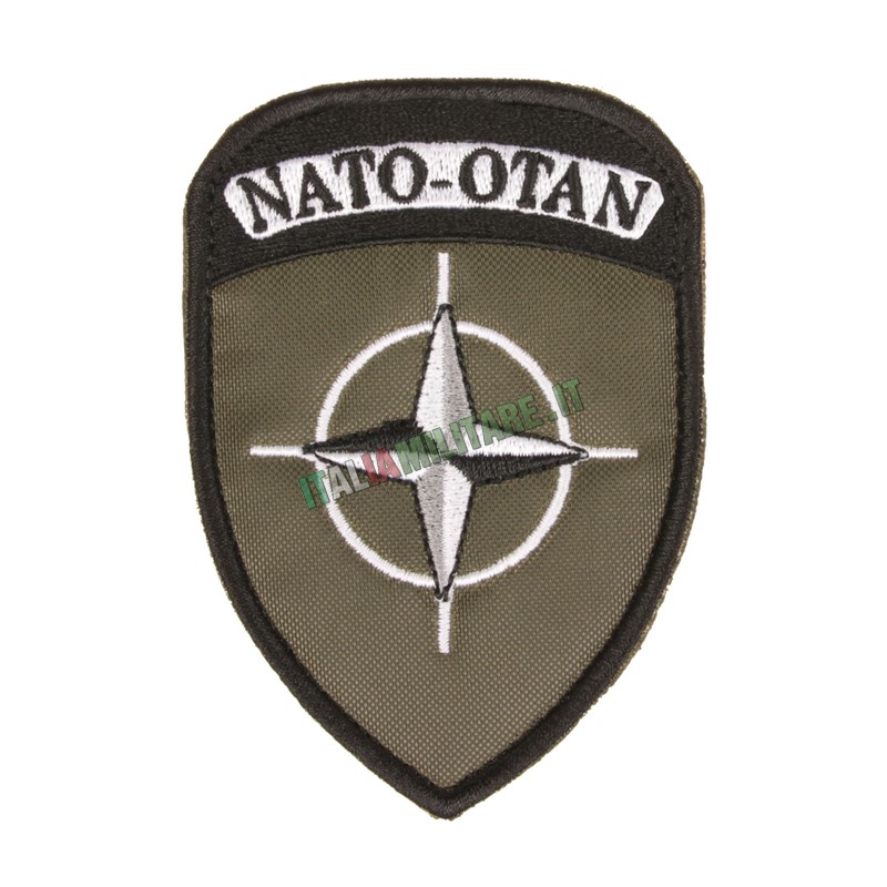 Patch Scudetto NATO Verde