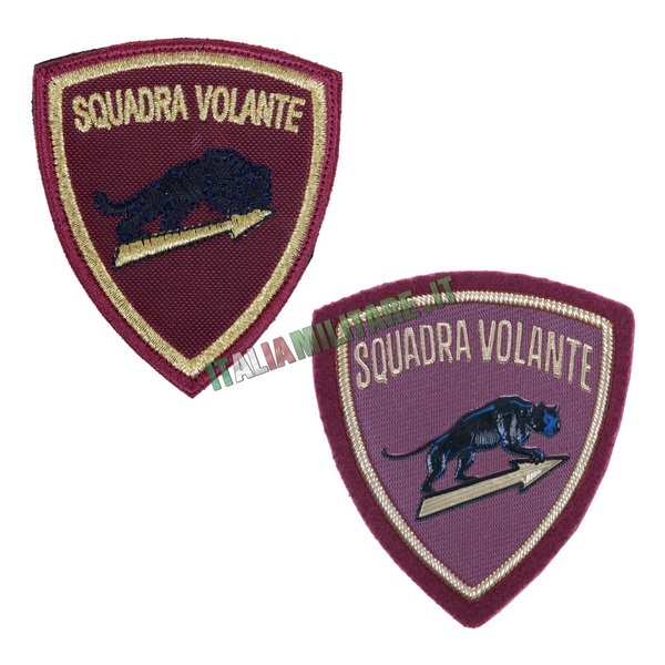 Patch Scudetto Polizia Squadra Volante