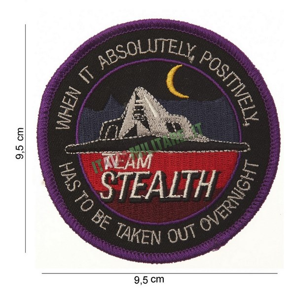 Patch Pilot Air Force Team Stealth