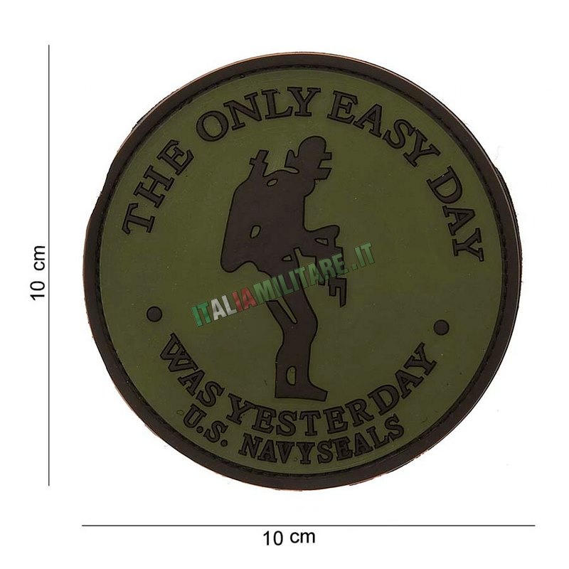 Patch Navy Seals Pvc - the only easy day was yesterday