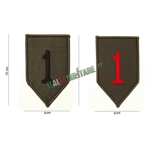 Patch 1 Infantry Prima Divisione Fanteria Americana
