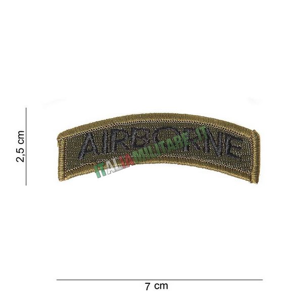 Patch AIRBORNE Americana Militare Verde