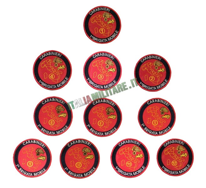 Patch 1° Brigata Mobile Carabinieri Tonda