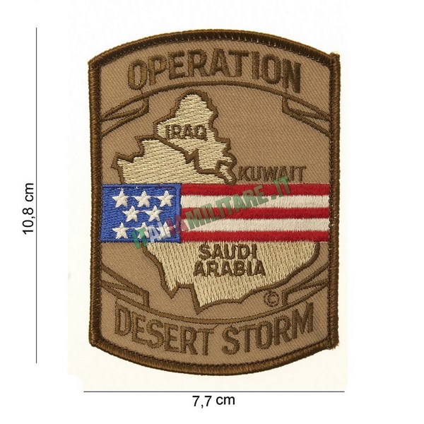 Patch Toppa Americana Operation Desert Storm Iraq