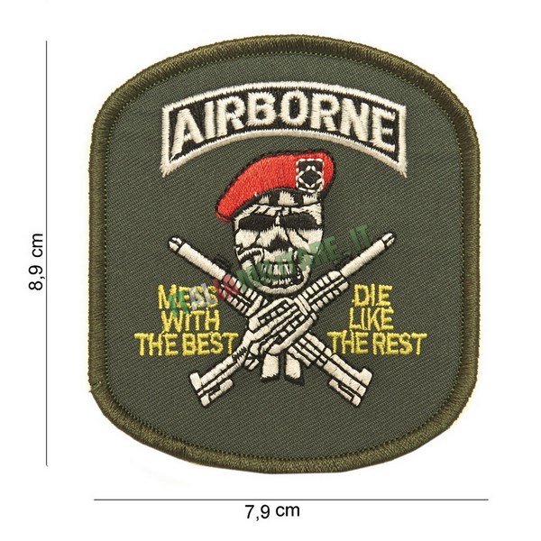 Patch Mess With the Best... Airborne