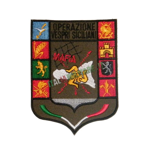 Patch Operazione Vespri Siciliani Militare