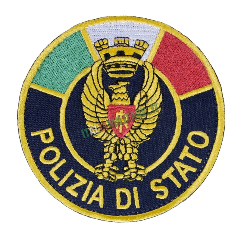 Patch Polizia di Stato - Tonda