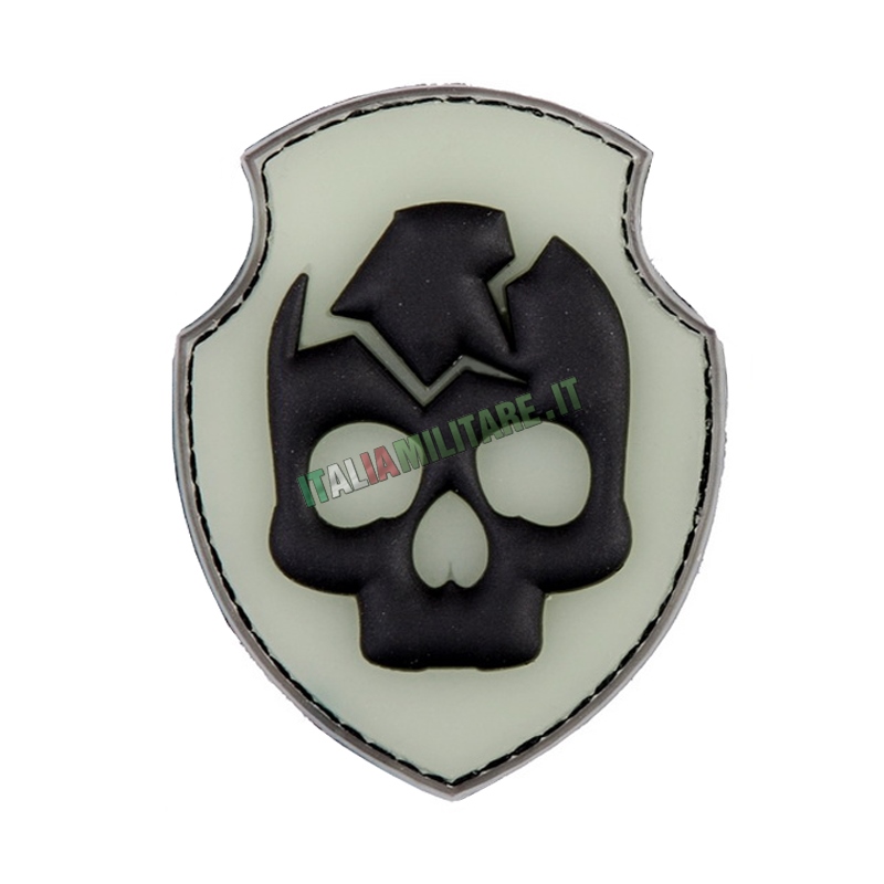 Patch Teschio Ghost in Pvc