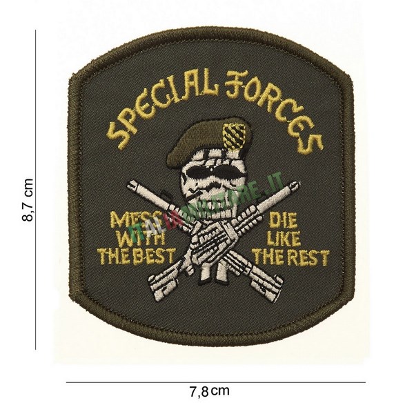 Patch Mess With the Best... Special Forces