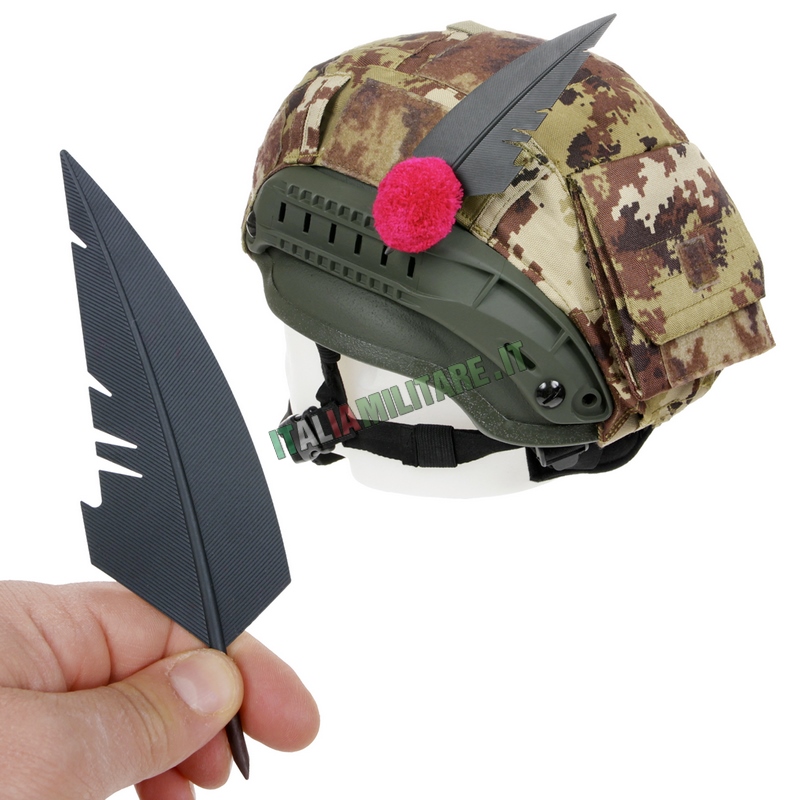 Penna per Elmetto Alpino di Ordinanza