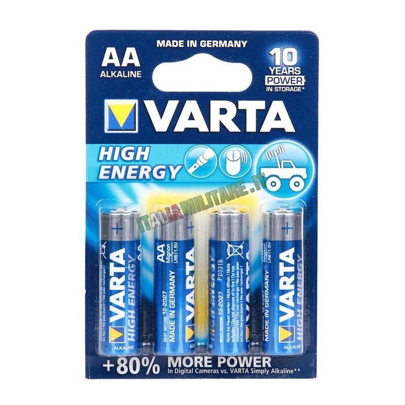 Batterie Varta Alkaline Tipo AA