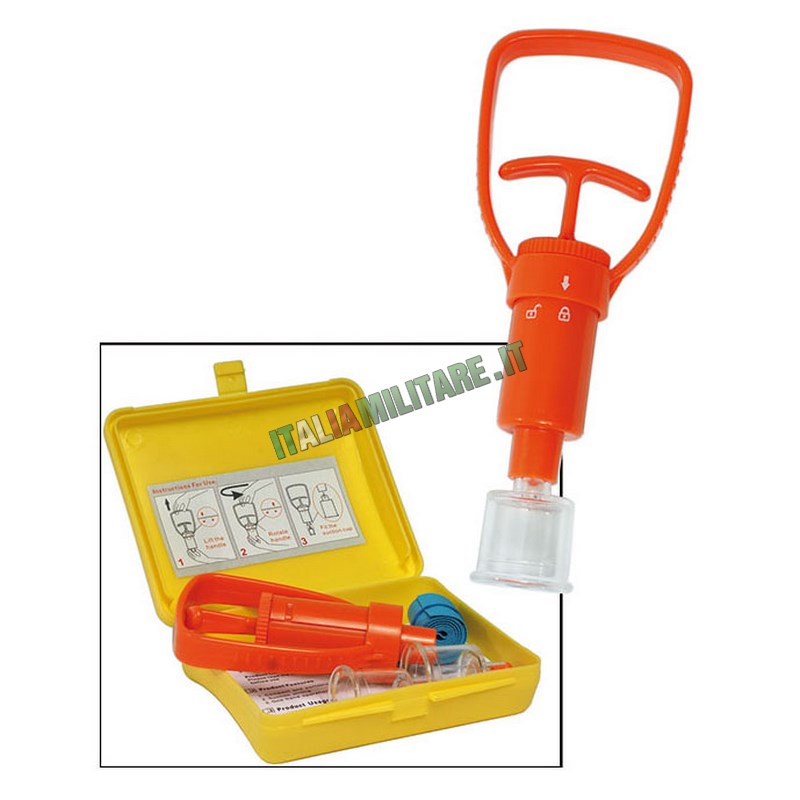Kit per Aspirare Veleno da Morsi di Serpenti, Ragni, ecc.