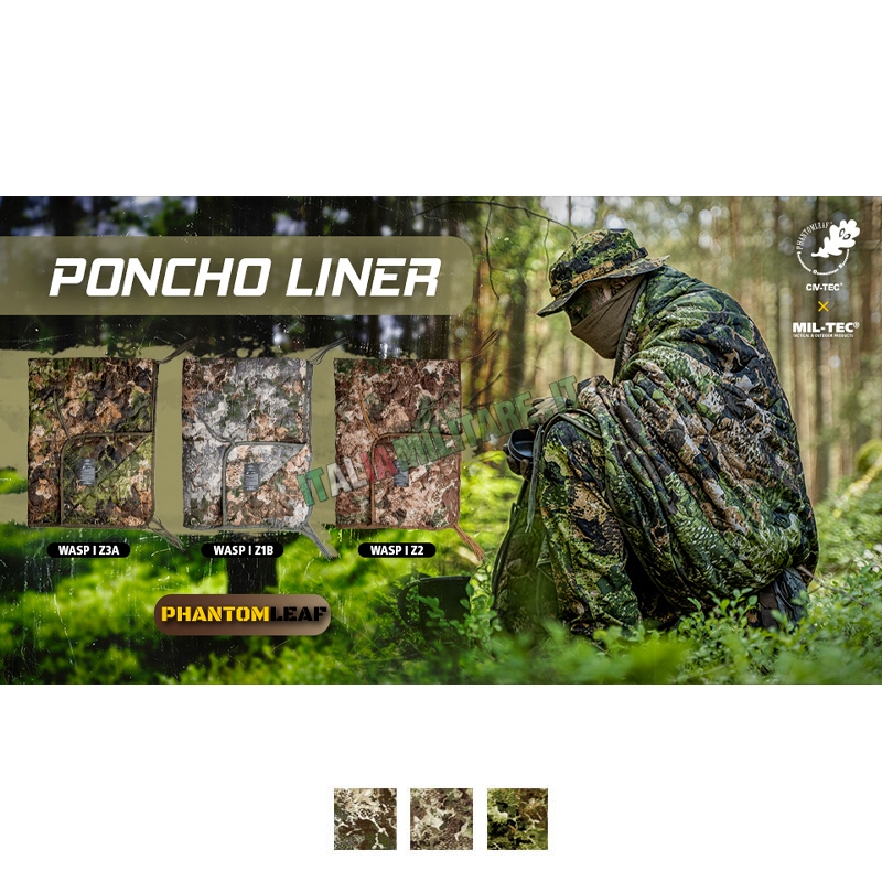 Poncho Liner - Coperta Termica Militare - Phantomleaf