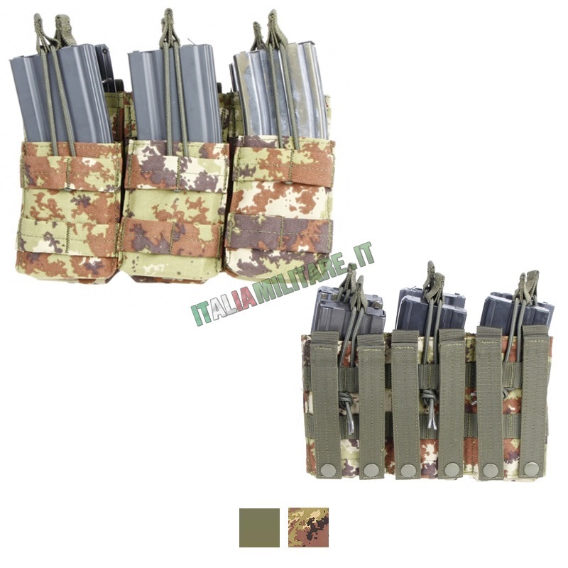 Tasca Porta 6 Caricatori Estrazione Rapida MA44 Condor