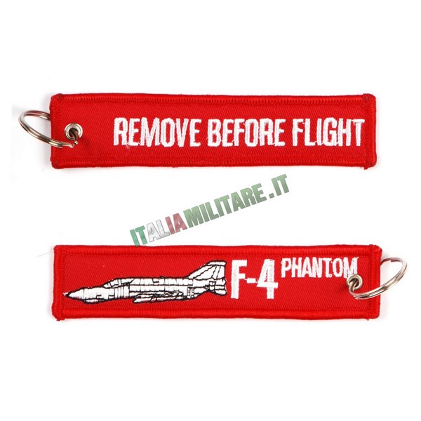 Portachiavi Remove Before Flight F4 Phantom