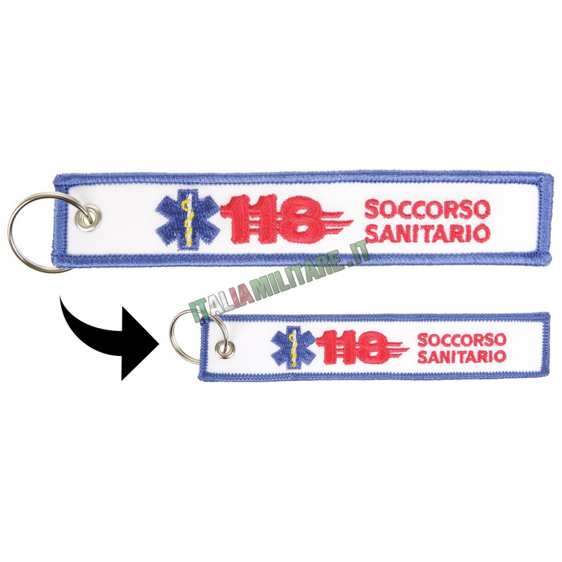 Portachiavi 118 Soccorso Sanitario