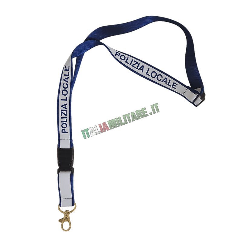 Portachiavi o Pass da Collo Polizia Locale