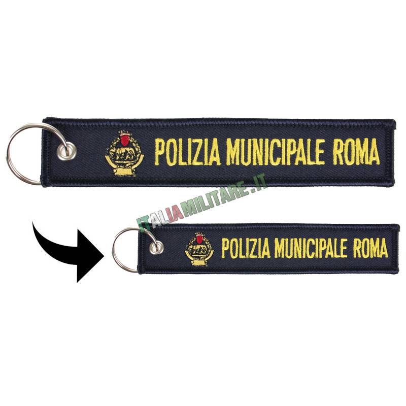 Portachiavi Remove Polizia Municipale Roma