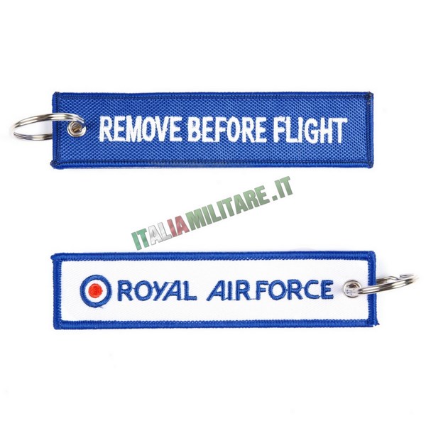 Portachiavi Remove Before Flight Royal Air Force