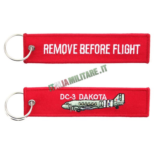 Portachiavi Remove Before Flight DC3 Dakota