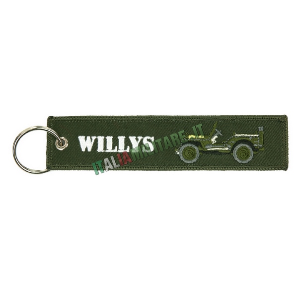 Portachiavi WWII Jeep Willys