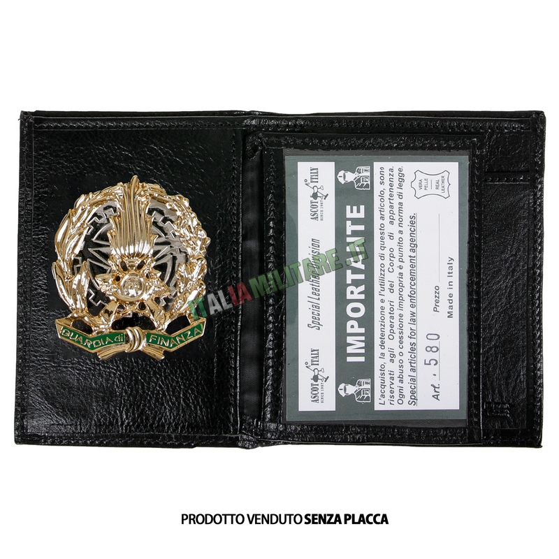 Portafoglio Porta Distintivo Occultabile Guardia di Finanza Ascot 580