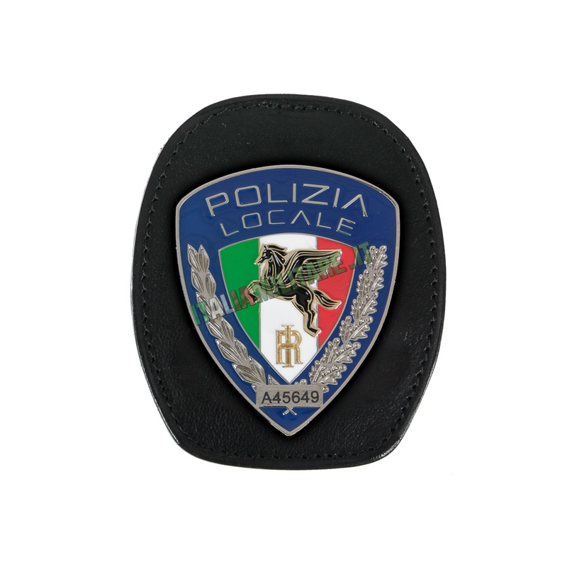 Porta Distintivo Da Cintura Nuova Polizia Locale Ascot 606